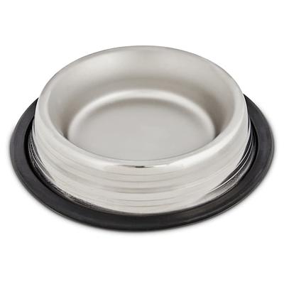 EveryYay Dining In Lidded Stainless-Steel Cat Bowl, 0.75 Cups