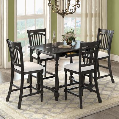 Dining Chairs Soft Fabric Dining Room Chairs with Seat Cushions Set of 2 -  Yahoo Shopping