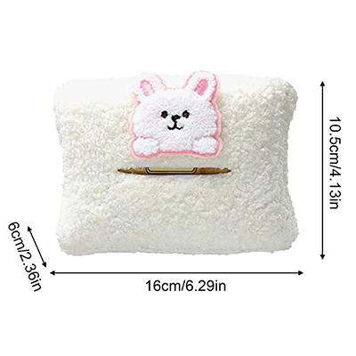 Decorative Napkin Holder, Cute Napkin Box Cover, Fluffy Plush