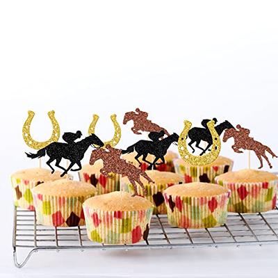 Kentucky Derby Confetti. Derby Decorations. Kentucky Derby Party. Horse  Party Decorations. Horse Cupcake Toppers. Lucky Horse