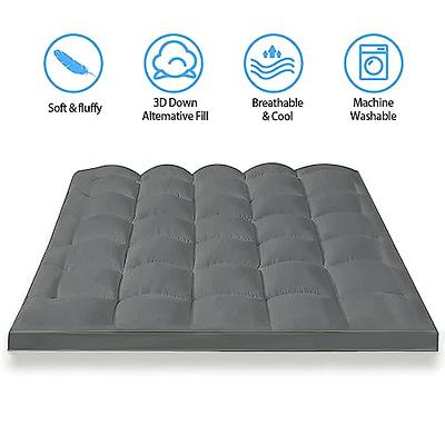 Cymula Mattress Topper Queen, Extra Thick Mattress Pad Pillow top for Deep  Sleep, Soft Mattress Protector Cover with 8-21 Deep Pocket Overfilled 3D