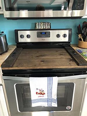 StoveGuard USA-Made, Custom Designed & Precision Cut Stove Cover for Gas  Stove Top, Lite Frigidaire Gas Range Stove Top Cover