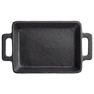 Valor 8 oz. Pre-Seasoned Mini Cast Iron Pot with Cover