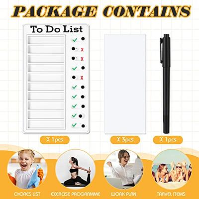 Dry Erase Checklist Board Chore Chart for Kids to Do List Board My Chores  RV Checklist