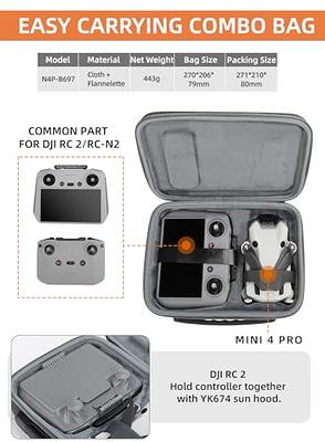 STARTRC Waterproof Carrying Case for DJI Mini 4 Pro Fly More Combo