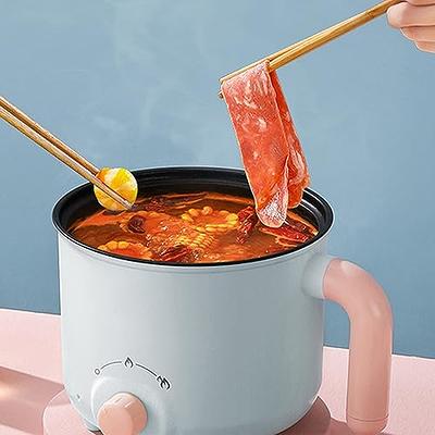 Topwit Electric Pot, 1.5L Non-stick Ramen Cooker, Multi-Function Hot Pot  Electric for Pasta, Noodles, Steak, Egg, Electric Cooker with Dual Power