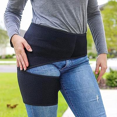 Copper Brace Compression Groin Thigh Sleeve Hip Support Wrap for Sciatic  Nerve