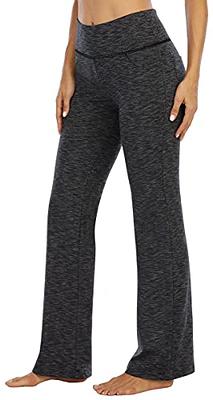 IUGA Bootcut Yoga Pants for Women with Pockets High Waisted Workout Pants  Tummy