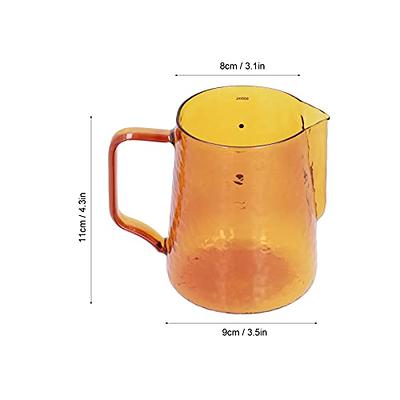  High Borosilicate Glass Milk Frothing Pitcher with