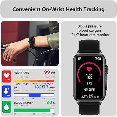 Amzhero Fitness Smart Watch with Alexa for Women Men, 24/7 Heart Rate,  Blood Oxygen, Stress and Sleep Tracker,100 Sports Modes, 5ATM Waterproof  Activity Trackers and Smart Watches… - Yahoo Shopping