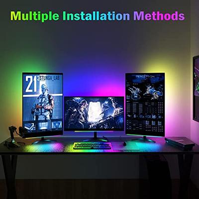 ABCidy Under Monitor Light Bar, RGB Screenbar Light Desk Lamp Computer, Dimmable  LED with Dynamic Rainbow Effect, Gaming USB Powered, Remote Control Color  Changing, Adjustable Brightness and Speed - Yahoo Shopping