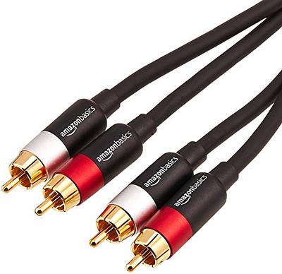 Basics Toslink Digital Optical Audio Cable, Multi-Channel, for Audio  System, Sound Bar, Home Theatre, Gold-Plated Connectors, 6 Foot, Black