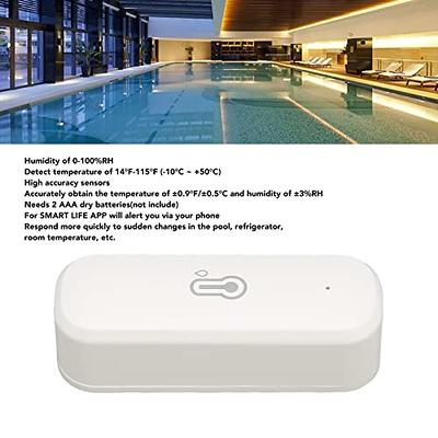 Tuya Smart WiFi Temperature and Humidity Sensor With Alarm Room