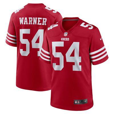 NFL San Francisco 49ers (Fred Warner) Women's Game Football Jersey.