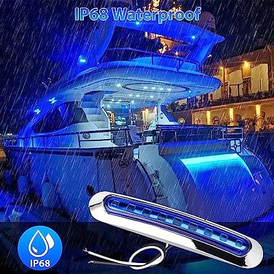 Amzonly LED Navigation Lights Kit for Boat Kayak, Stern Lights