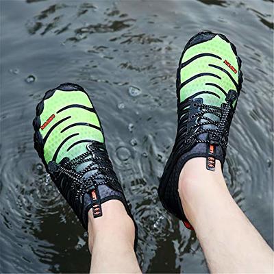 Black Five Finger Beach Water Shoes For Swimming And Surfing
