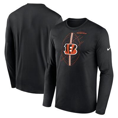 Men's Nike Black San Francisco 49ers Icon Legend Long Sleeve Performance  T-Shirt