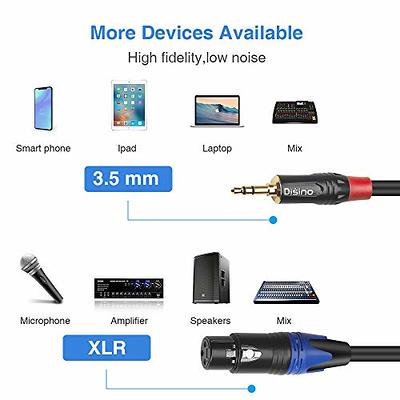 CABLE XLR (F) /JACK (M) 10 m