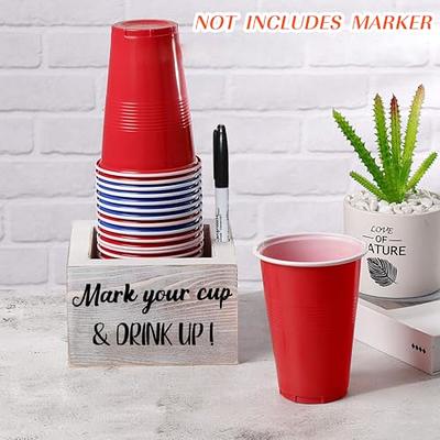 Solo Cup Holder with Sharpie - It holds your solo cups all party