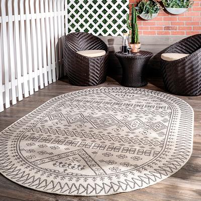 Superior Aldaine Contemporary Indoor/ Outdoor Area Rug, 5' x 8