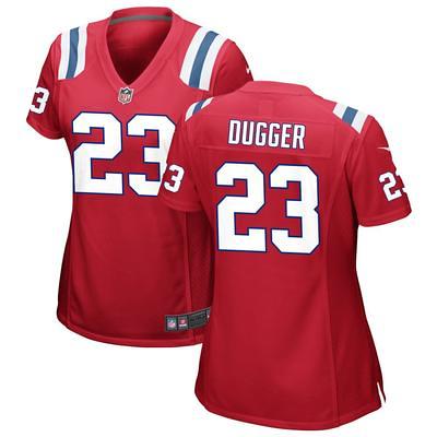 Women's Nike Red New England Patriots Alternate Custom Jersey