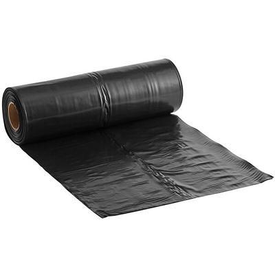 Ultrasac Contractor Trash Bags - (50 Pack/w Ties) - Heavy Duty 3 MIL Thick,  39 x 32, Shorter 33 Gallon Black Version - for Industrial, Commercial