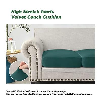 Elastic Sofa Seat Cushion Cover For Living Room Washable Protector  Slipcovers