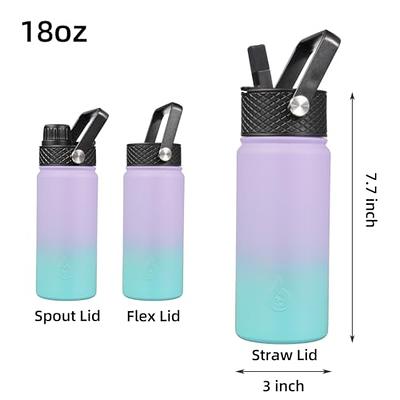 BJPKPK Kids Water Bottle with Straw Lid, 15oz Stainless Steel Water Bottles,  Insulated Water Bottle for School, Reusable Leak Proof BPA Free Flask,  Constellation-Aquarius - Yahoo Shopping