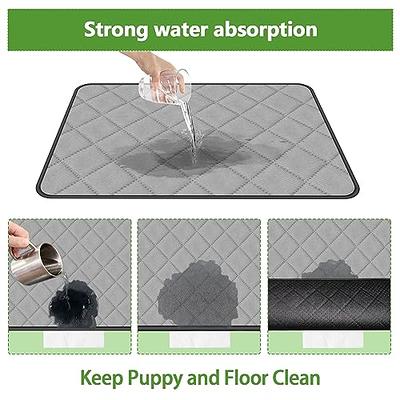 Wave Reusable Washable Underpads Large Bed Pads with Waterproof Backing,  for use as Incontinence Bed Pads,Reusable pet Pads, Great for Dogs, Cats,  and Bunny, Made in The USA (34 x 36 (