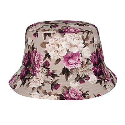 FURTALK Bucket Hats for Women Washed Cotton Packable Summer Beach