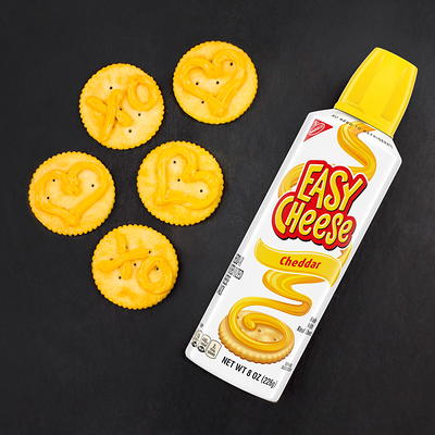 Easy Cheese Cheddar Cheese Snack - 8oz : Target