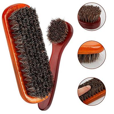 Horsehair Brushes Shoes, Brush Cleaning Sofas