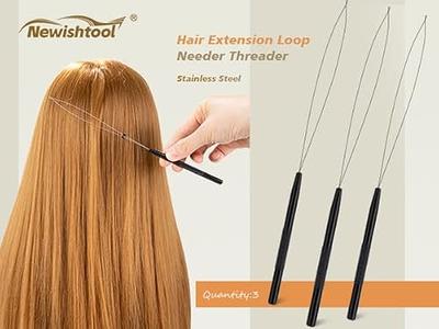 Hair Loop Tool for Micro Bead Extensions