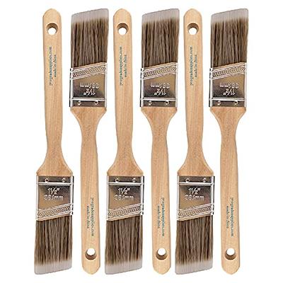 Transon Synthetic Bristle 11pcs Round Paint Brush Basic Set