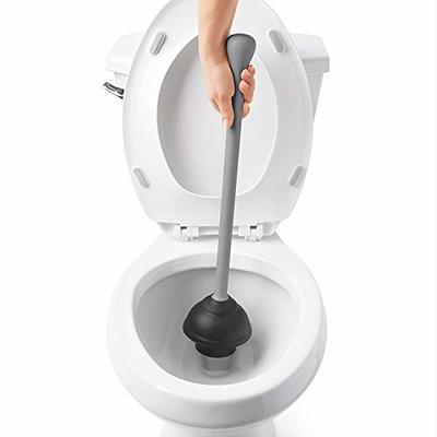 OXO 1286100 Good Grips 19 Bathroom Stainless Steel Toilet Brush