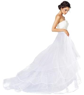 Aline Wedding Dress Crinoline Petticoat / Ball Gown Multi-layer Bridal  Petticoat With Ruffles, Hoops and Bones / Light Underskirt P-370 Cm - Etsy