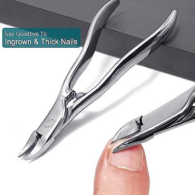 Orelex Toenail Clippers for Seniors Thick Toenails, Toe Nail Clippers Adult  Long Handle for Men, Sharp Profeesional Heavy Duty Ingrown Toenail Tool