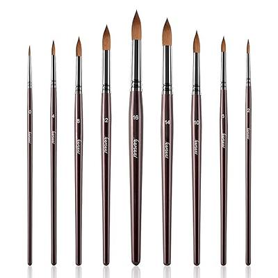 Detail Paint Brushes Set 10pcs Miniature Brushes for Fine Detailing & Art  Painting - Acrylic, Watercolor