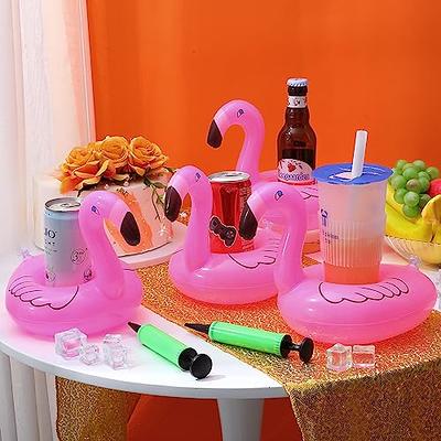 Drink Float. Personalized Inflatable Drink Holder. Inflatable Drink Holder.  Pool Drink Holder. Bachelorette Party. Flamingo Drink Float 