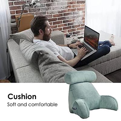 Chair Cushion Bed Rest Reading Pillow, Large Waist Pillow Backrest Pillow  with Arms Comfortable Back Support Pillow, Perfect Back Support Cushion for  Adults Reading/Watching TV/Sitting Up in Bed (Col - Yahoo Shopping