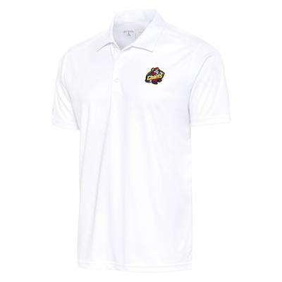 Antigua Braves Tribute Short Sleeve Polo