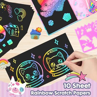 YOYTOO Cat Coloring Pads Kit for Girls, Unicorn Coloring Book with 30  Coloring Pages 10 Rainbow Scratch Papers 16 Colored Pencils for Drawing  Painting, Travel Coloring Kit for Kids Girls Ages 3-12 - Yahoo Shopping