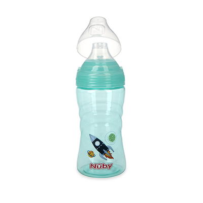 Nuby - Thirsty Kids Flip It Reflex, Aqua