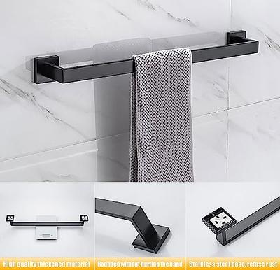 Kitchen Dish Cloth Hanger SUS304 Stainless Steel Rustproof Wall Mount Hand  Towel Bar Bathroom Towel Holder - China Stainless Steel Towel Holder,  Single Towel Rack