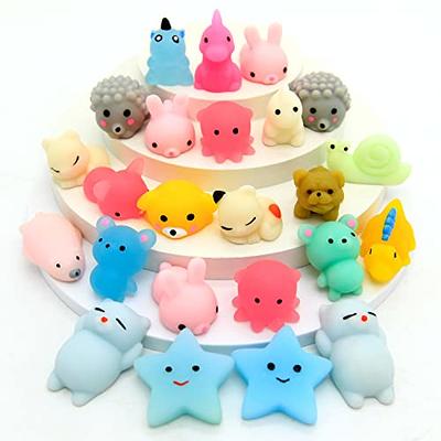 Buy POKONBOY 25 Pack Mochi Squishy Toys Mini Animal Squishies Easter Party  Favors for Kids Bulk Mini Kawaii Squishies Mochi Animals Stress Reliever  Anxiety Toys Squishy Cat Squishys with Storage Box Online