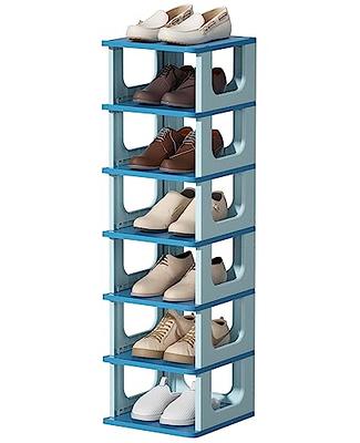 ANTBOX Foldable Shoe Rack,Shoe Organizers for Closet Plastic Shoe Storage  Box For Entryway,Living Room,Large Sturdy Stackable Sneaker Cabinet Bins  With Magnetic Clear Door 6 Tiers 12 Pairs - Yahoo Shopping