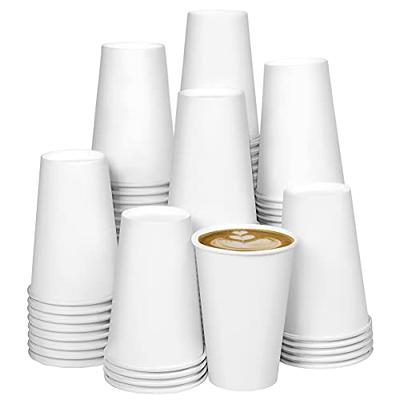 150 Packs] 8 Oz Paper Cups Disposable Paper Water Cups, Paper Hot