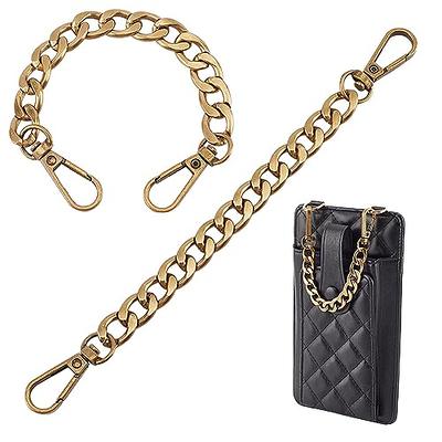 Steel Bag Chains 9mm DIY Detachable Replacement Purse Chain, Bag Belts  Straps for Handbags Handle Accessories Shoulder Crossbody