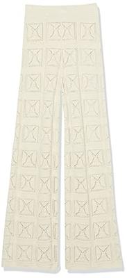 Look-of-Linen Straight Leg Pull-On Pants