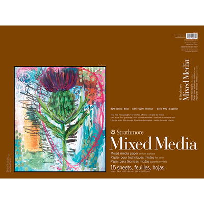 Fabriano Mixed Media Pad 40 Sheets 250 gsm 9''x12